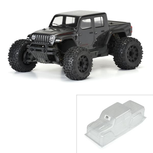 Proline 1/10 Jeep Gladiator Rubicon Clear Body: Granite - PRO357500
