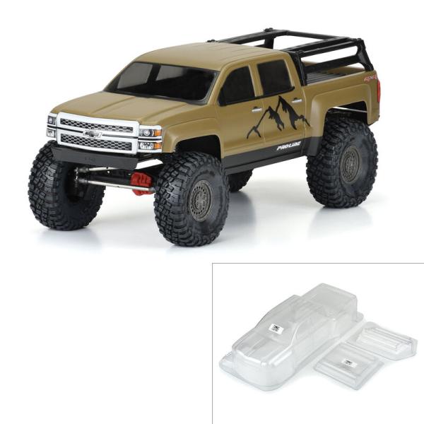 Proline 1/10 2015 Chevrolet Silverado Clear Body 13.9 WB - PRO358500