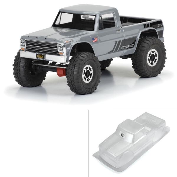 Proline 1/10 1967 Ford F-100 Clear Body 12.3" WB Crwlrs - PRO361300