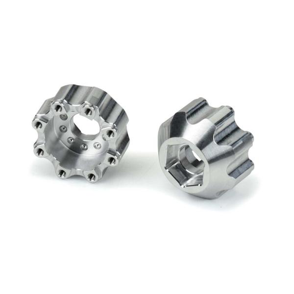 Proline 8x32 to 17mm 1/2 Offset Aluminum Hex Adapters - PRO635300