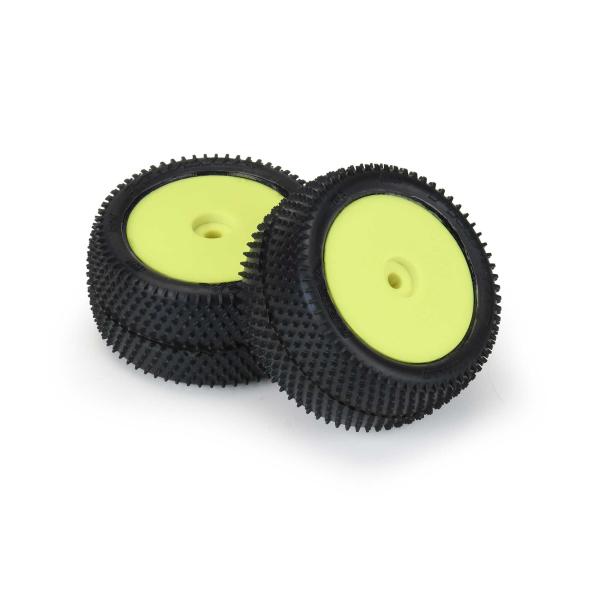 Proline Prism Carpet Tires MTD Yellow Mini-B Rear - PRO829712