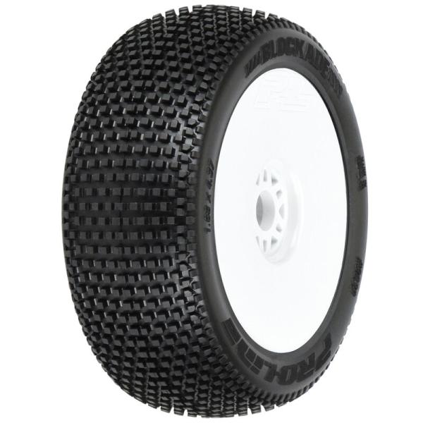 Proline Blockade S3 1:8 Buggy MTD V2 White Wheels F/R - PRO9039233