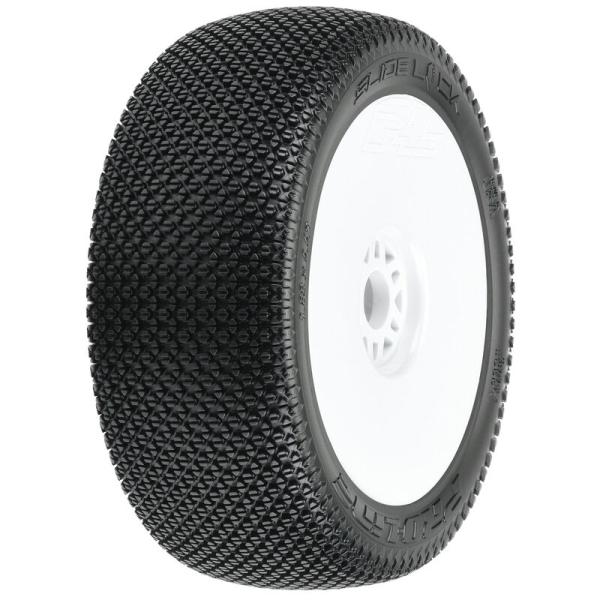 Proline Slide Lock S3 1:8 Buggy MTD V2 White Wheels F/R - PRO9064233