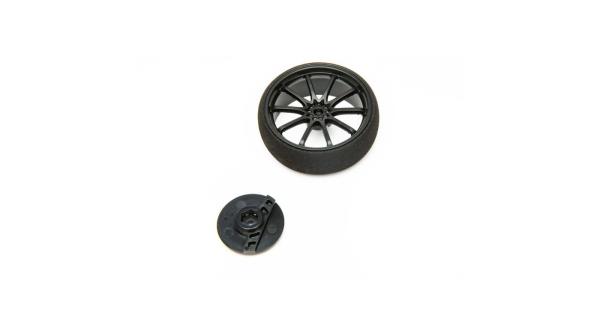 Spektrum Large Wheel - Black DX5Pro 6R 5C - SPM9061