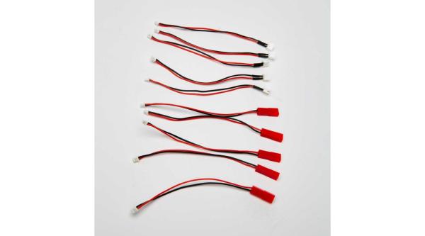 Spektrum UM to JST (5) & UM to PH2.0 (5) Charger Adapters - SPMA3021