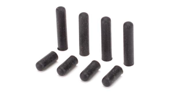 Spektrum DX18QQ Silikon-Schalterabdeckung, schwarz - SPMA3075