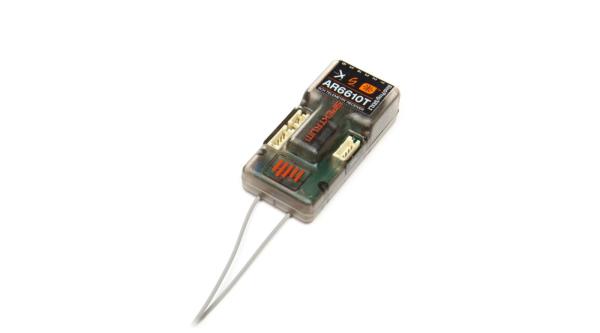 Spektrum AR6610T 6 Channel DSMX Telemetry Receiver - SPMAR6610T