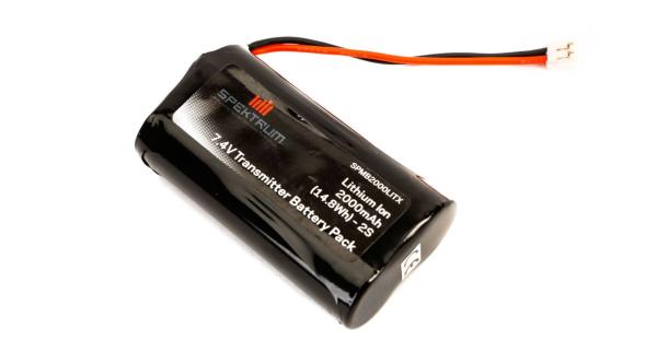 Spektrum 2S 7,4V 2000mAh Senderakku: DX9 - SPMB2000LITX