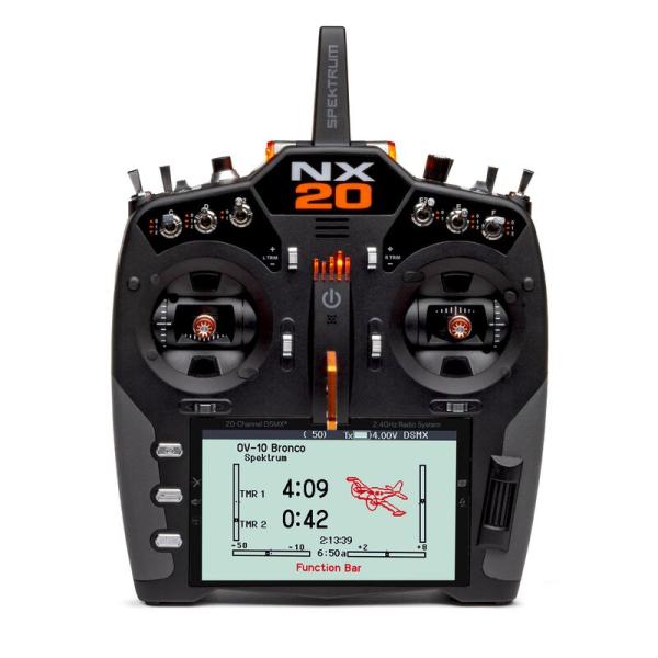 Spektrum NX20 20 Channel Transmitter Only - EU 20 Kanal 2,4 GHz Fernsteuerung - SPMR20500EU