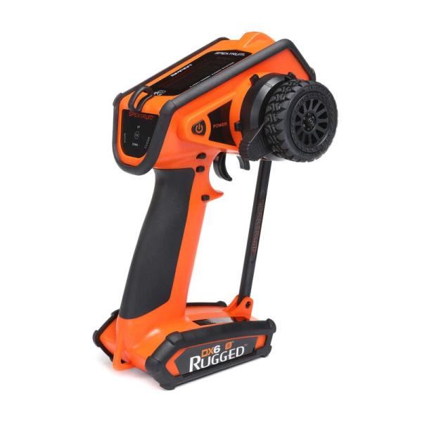 Spektrum DX6 Rugged 6-Channel DSMR Transmitter Only Orange - SPMR6215O