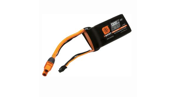 Spektrum 1300mAh 3S 11.1V Smart LiPo Battery 30C IC3 - SPMX13003S30M