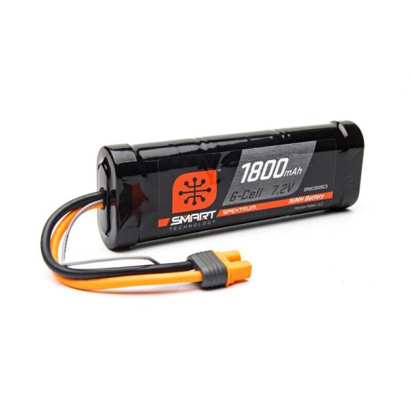 Spektrum 1800mAh 6-Cell 7.2V Smart NiMH Battery - SPMX18006C3