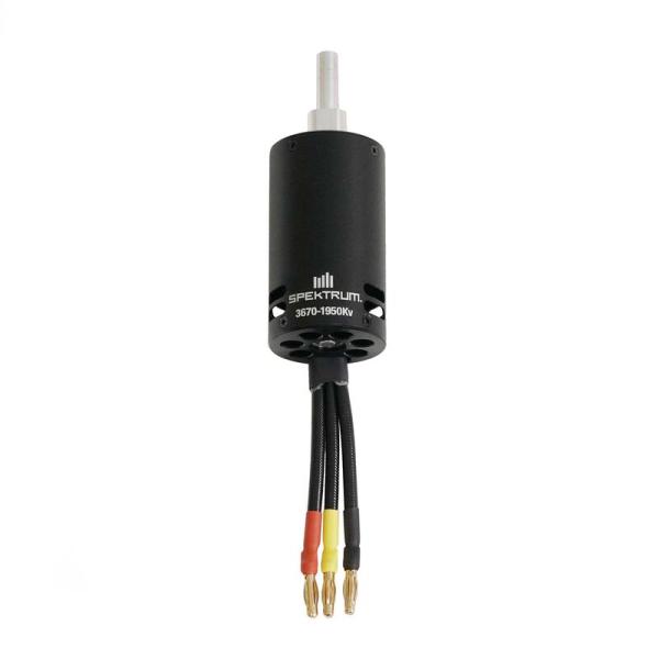 Spektrum Brushless Motor: 3670-1950KV BL Inrunner 4-Pole - SPMXAM1400