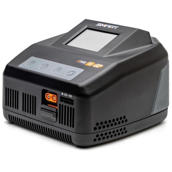 Spektrum Smart S1100 AC Charger, 1x100W (EU Cord) - SPMXC2080I