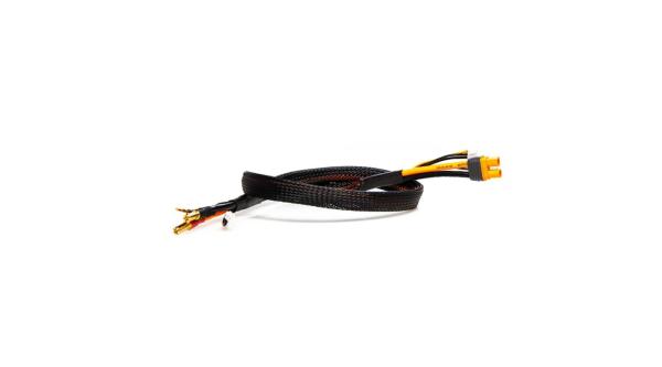 Spektrum IC3 Battery: 5mm Bullet Smart Battery Charge Cable - SPMXCA316