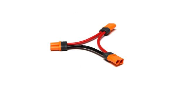 Spektrum IC5 Battery Series Harness 4" / 100mm 10AWC - SPMXCA506