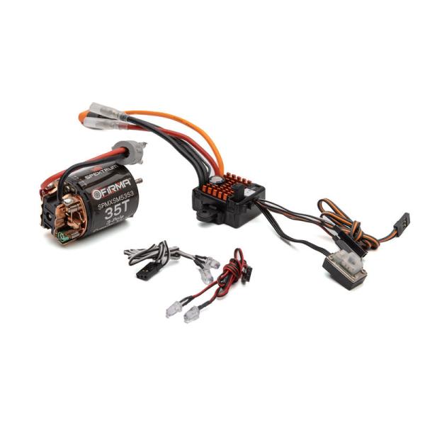 Spektrum FIRMA 70A BR Smart ESC/35T  Brushed Motor Combo - SPMXSEMC12