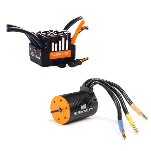 Spektrum Firma 100 Amp BL Smart ESC+ Motor Combo: No-Prep - SPMXSEMC13