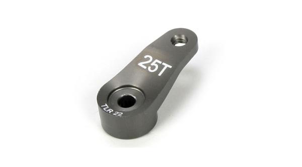 TLR Servo Horn 25T Aluminum: 22 - TLR1557