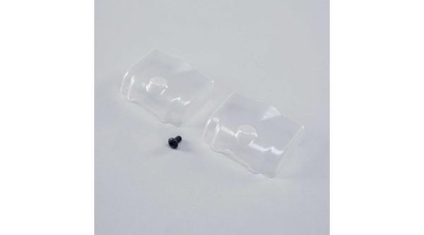 TLR Front Scoop, Clear: 22X-4 - TLR230018