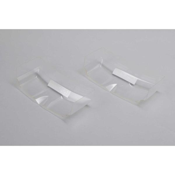 Team Losi Racing 6.5" Lightweight Rear Wing, Clear, Precut (2) - TLR230019