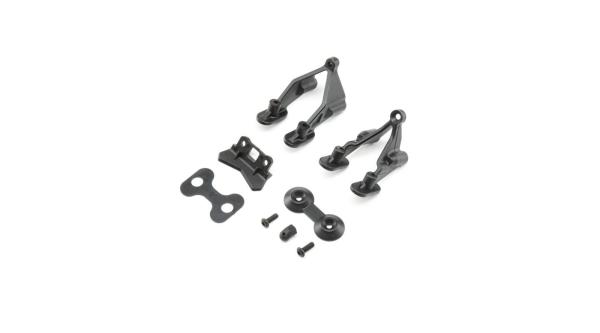 TLR Rear Wing Stay & Washers: 22 4.0 - TLR231063