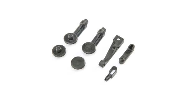 TLR Body, Antenna, Wire, Fan Mount Set: 22X-4 - TLR231091