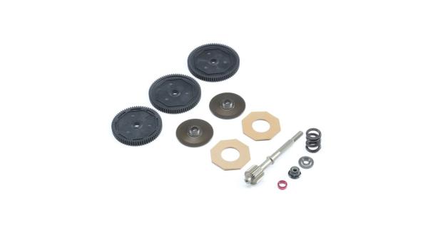 TLR Complete SHDS Slipper System, 72T, 78T, 81T - TLR232085