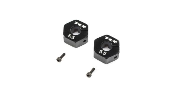 TLR Wheel Hex, 12mm x 5.5mm (2) - TLR232114