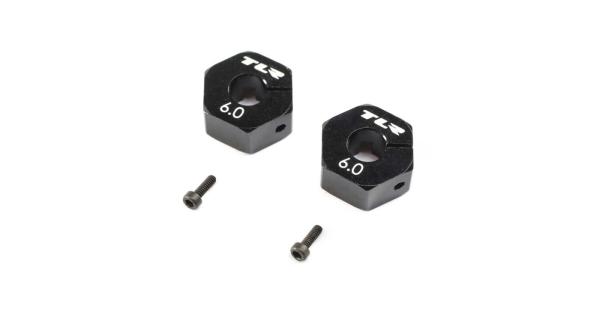 TLR Wheel Hex, 12mm x 6.0mm (2) - TLR232115