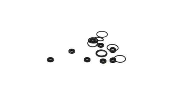 TLR Seal Set, X-Rings, Shock Cap O-Rings: All 22 - TLR233005