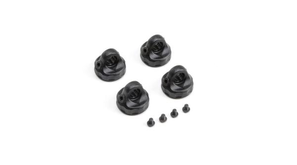 TLR Shock Cap, Composite, G3 (4) - TLR233029
