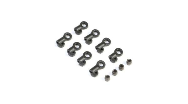 TLR Shock End Set, G3 (4ea) - TLR233031