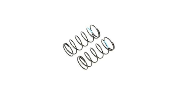TLR Sky Blue Front Springs, Low Frequency, 12mm (2) - TLR233052