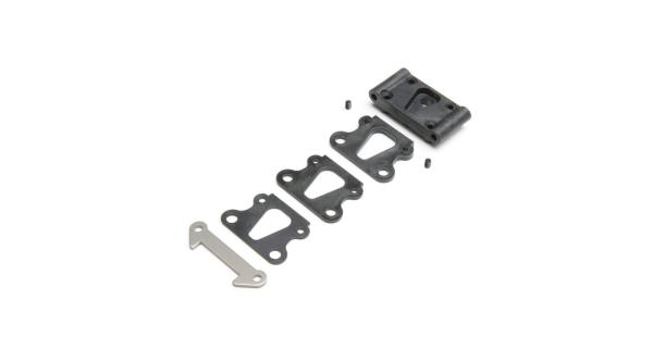 TLR Front Pivot, w/Brace & Kick Shims: All 22 - TLR234109