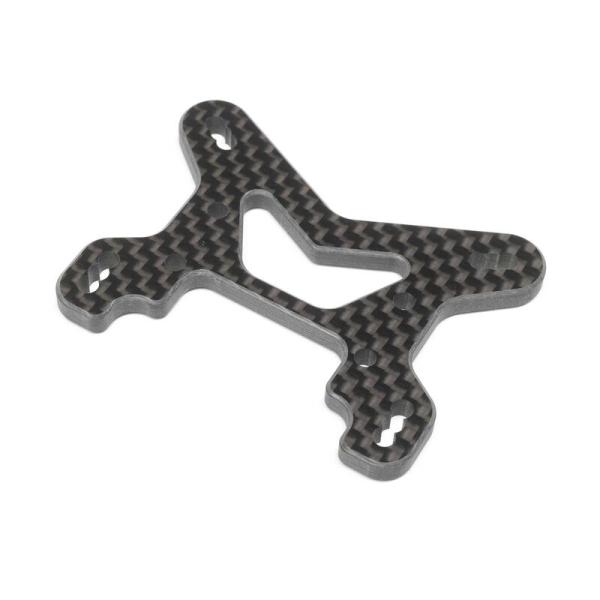 Team Losi Racing Carbon Front Shock Tower, V2: 22X-4 - TLR234133