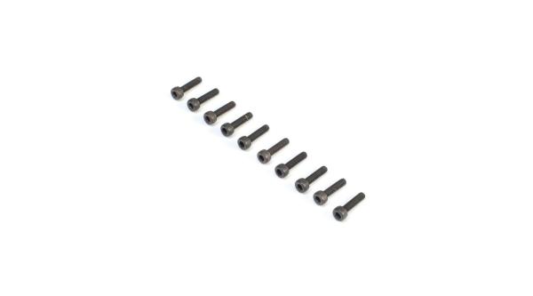 TLR Cap Head Screws, M2.5 x 10mm (10) - TLR235014