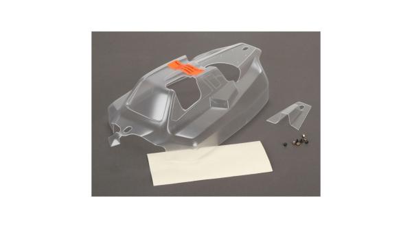 TLR Karosserie vorne, transparent: 8IGHT 4.0 - TLR240008