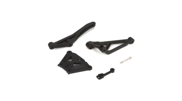 TLR Chassis Braces, Top Plate: 8e 3.0 - TLR241003