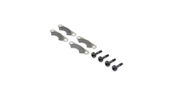 TLR Brake Pads and Screws (4): 8X - TLR241043