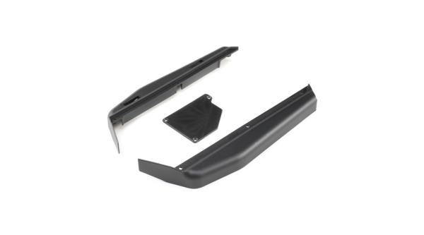 TLR Side Guards, ESC Mount: 8XE - TLR241056
