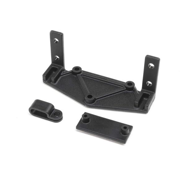 Team Losi Racing Switch Mount & Wire Clip: 8X, 8XE 2.0 - TLR241072
