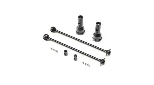 TLR Rear CV Driveshaft Set, Deep Yoke (2): 8X,8XE - TLR242035