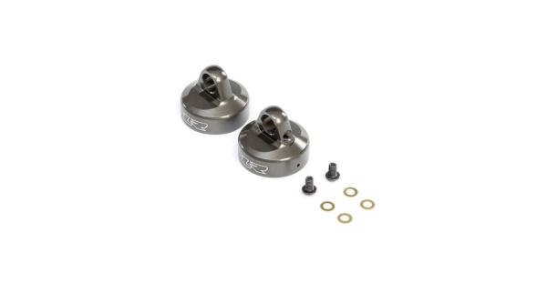 TLR 16mm Bleeder Shock Cap, Aluminum (2): 8X - TLR243040