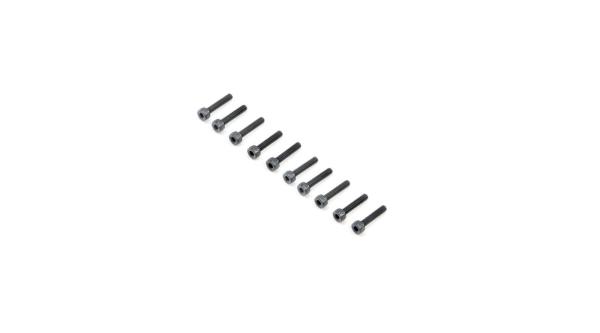 TLR Cap Head Screws, M2x10mm (10) - TLR245008