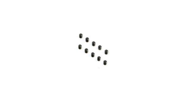 TLR Cup Point Set Screws, M2.5x3mm (10) - TLR245014