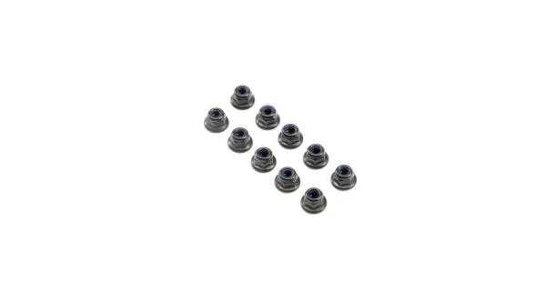 TLR M3 Flanged Lock Nuts (10) - TLR245016