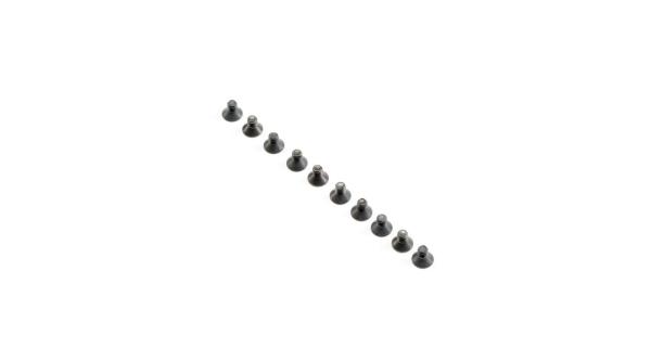 TLR M2.5 x 4mm FH Screws (10) - TLR245018
