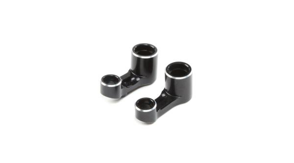 TLR Bell Crank Set, Aluminum, Black: 22 5.0 - TLR331034