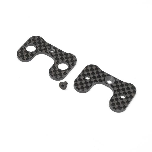 Team Losi Racing Carbon Wing Riser, 4mm: 22 5.0 - TLR331059